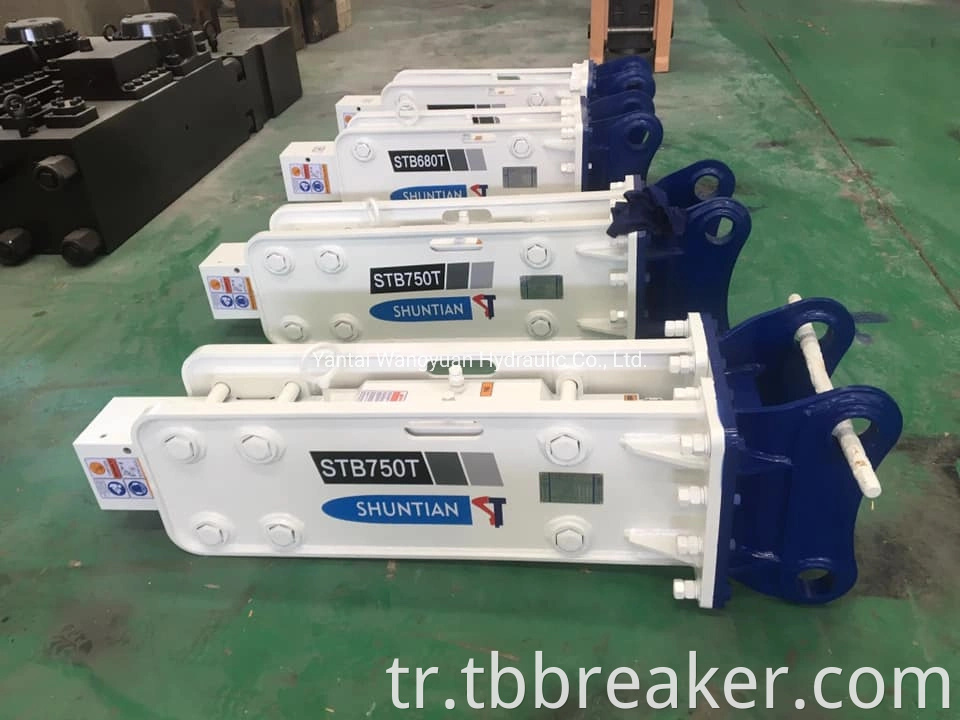 Sb50 Hydraulic Breaker For Backhoe Loader3